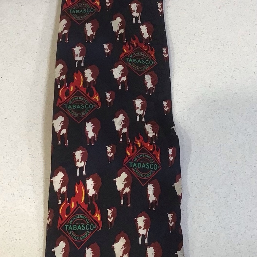 McIlhenny Company 100% Silk Tabasco Tie.